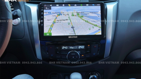 Màn hình DVD Android liền camera 360 xe Nissan Navara 2021 - nay | Bravigo Ultimate (4G+64G)  